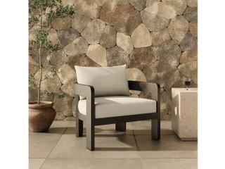 Four Hands Outdoor Pembrook Aluminum Cushion Lounge Chair