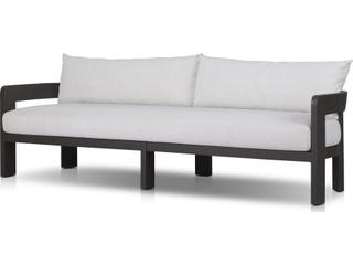 Four Hands Outdoor Jackson Metal Sofa 96" Alessi Linen
