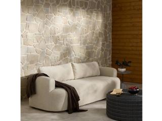 Four Hands Outdoor Lavine Sofa 94" Alessi Buff
