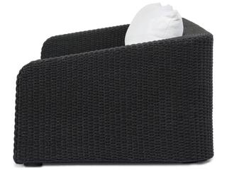 Four Hands Outdoor Westby Sofa Faux Black Hyacinth
