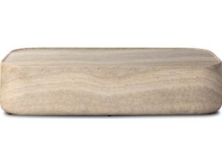 Four Hands Outdoor Manor Coffee Table Textured Sandy Grey
