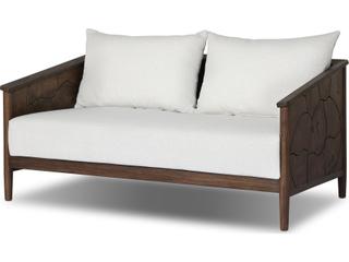 Four Hands Outdoor Ridge Sofa 58" Alessi Linen