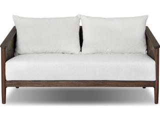 Four Hands Outdoor Ridge Sofa 58" Alessi Linen