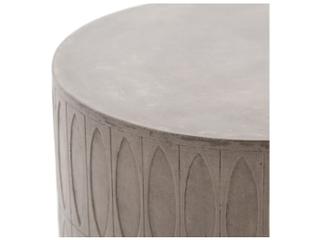 Four Hands Outdoor Colorado End Table Grey Concrete