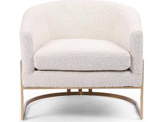 Four Hands Ashford Corbin Cream Fabric Accent Chair