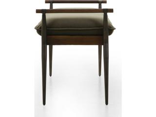 Four Hands Grayson Charlotte Modern Velvet Loden Upholstered Bench