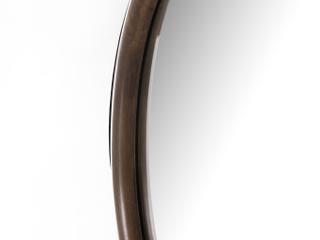 Four Hands Fulton Des Auburn Poplar Round Mirror