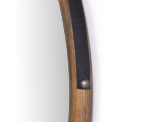 Four Hands Fulton Des Auburn Poplar Round Mirror