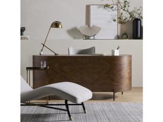 Four Hands Wesson Lunas Caramel Guanacaste Executive Desk