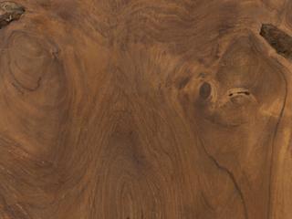 Four Hands Duvall Teak Square Stool Aged Natural Teak Stool