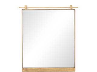Chico Small Mirror Antique Brass Finish