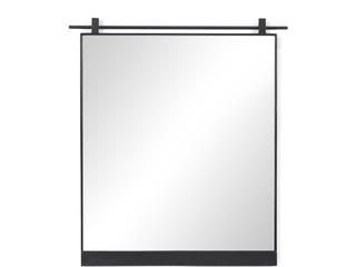 Four Hands Hutton Chico Antiqued Iron Rectangular Small Mirror