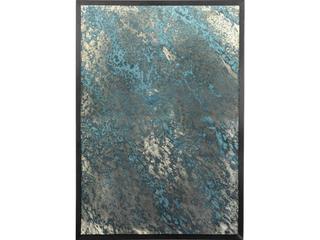 Luxecor Globetrotter Acid Iron Matte Black Rectangular Wash Mirror