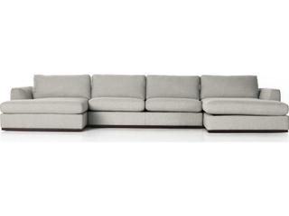 Four Hands Centrale Gray Upholstered Sectional Sofa