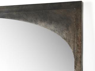 Four Hands Marlow Troyes Rectangular Burnished Charcoal Floor Mirror