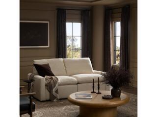 Four Hands Norwood Tillery Power Recliner 2 - Piece Wide Cream Upholstered Loveseat