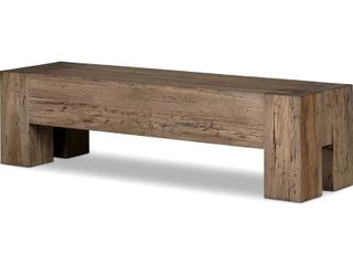 Four Hands Wesson Abaso Oak Accent Bench