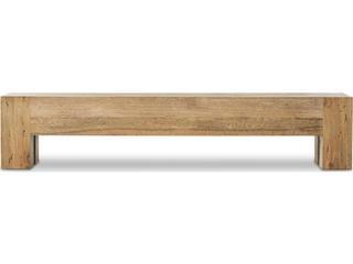 Four Hands Wesson Rustic Wormwood Oak Brown Accent Bench