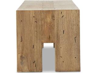Four Hands Wesson Rustic Wormwood Oak Brown Accent Bench