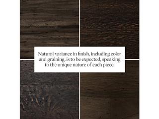 Four Hands Wesson Abaso 94" Hardwood Black Ebony Rustic Wormwood Oak Media Console
