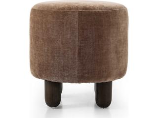 Four Hands Kensington Zena Beige Upholstered Ottoman