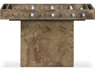 Four Hands Outdoor Foosball Table Oxidized Aluminum