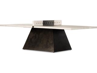 Four Hands Wesson Ping Pong Aged Metal Table
