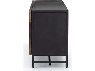 Four Hands Element Stormy 72" Distressed Ombre Aged Brown Media Console