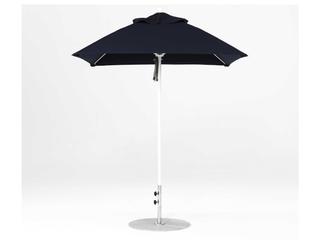 Frankford Monterey Custom Market Fiberglass 6.5 Foot Square Pulley Lift Outdoor Umbrella