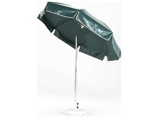Frankford Quick Ship Laurel Steel Silver Anodized 7.5 Foot Octagon Crank Tilt Outdoor Umbrella