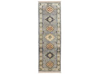 Fillmore Hand-Knotted Wool Bordered Runner Area Rug