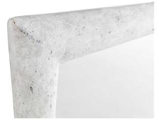 Gabby Scarlet Antique White Rectangular Wall Mirror