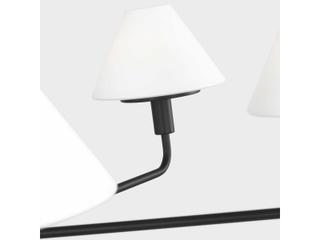 Generation Lighting Mendota 5-Light Midnight Black Chandelier