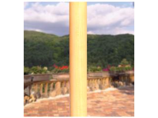 Galtech Quick Ship Cafe & Bistro Wood 7.5 Foot Octagon Push Up Lift Outdoor Patio Umbrella