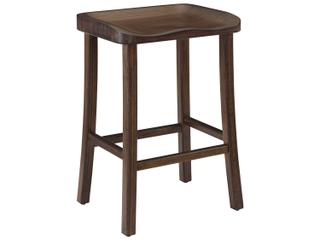 Greenington Tulip Bamboo Wood Black Walnut Counter Stool