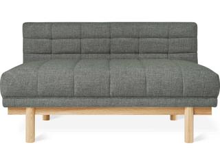 Gus* Modern Mulholland Brown Fabric Tufted Chair and a Half