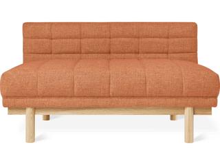 Gus* Modern Mulholland Brown Fabric Tufted Chair and a Half