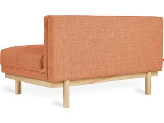 Gus* Modern Mulholland Brown Fabric Tufted Chair and a Half
