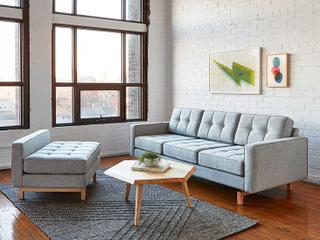 Gus* Modern Jane Tufted Bayview Upholstered Sofa