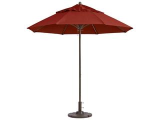 Windmaster 7.5-Foot Round Fiberglass Umbrella in Terra Cotta