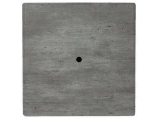 Molded Melamine Resin Granite Square Table Top with Umbrella Hole