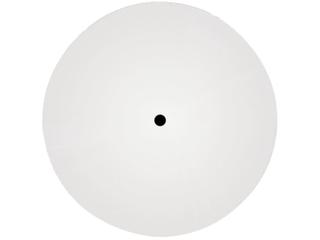 Molded Melamine Resin White Round Table Top with Umbrella Hole