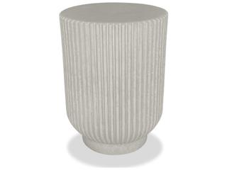 Harmonia Living Current Cement Round End table