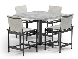 Homecrest Elevate Sling Aluminum Counter Set