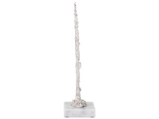 Howard Elliott Silver Leaf Study of Coral Sculpture