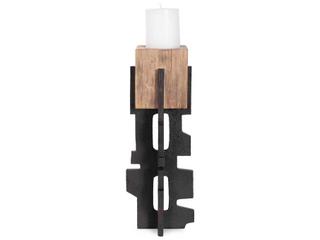 Howard Elliott Sand Cade Architectural Pillar Candle Holder