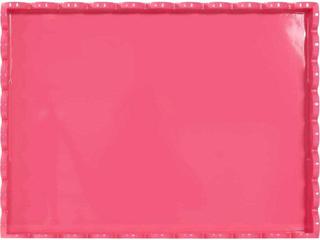 Howard Elliott Scalloped Riviera Blush Serving Tray