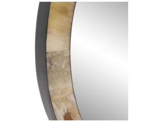 Howard Elliott Godfrey Natural Round Wall Mirror
