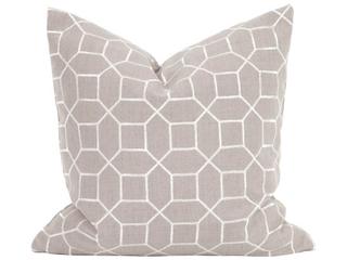 Howard Elliott Davida Kay Trellis Slate 20" x 20" Pillow