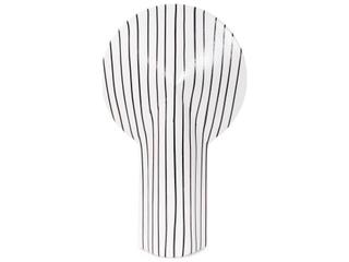 Howard Elliott Matte White Hansford Keyhole Vase